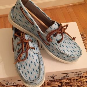 Sharks & Fish FROATS Boat Shoes